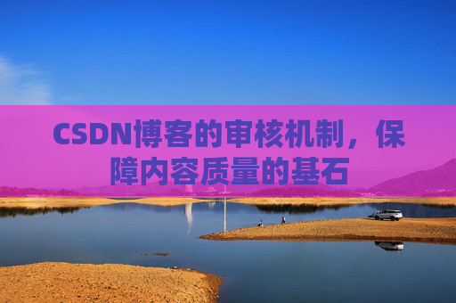 CSDN博客的审核机制，保障内容质量的基石